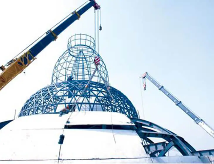 Shanghai World Expo Nepal Pavilion Steel Structure Project